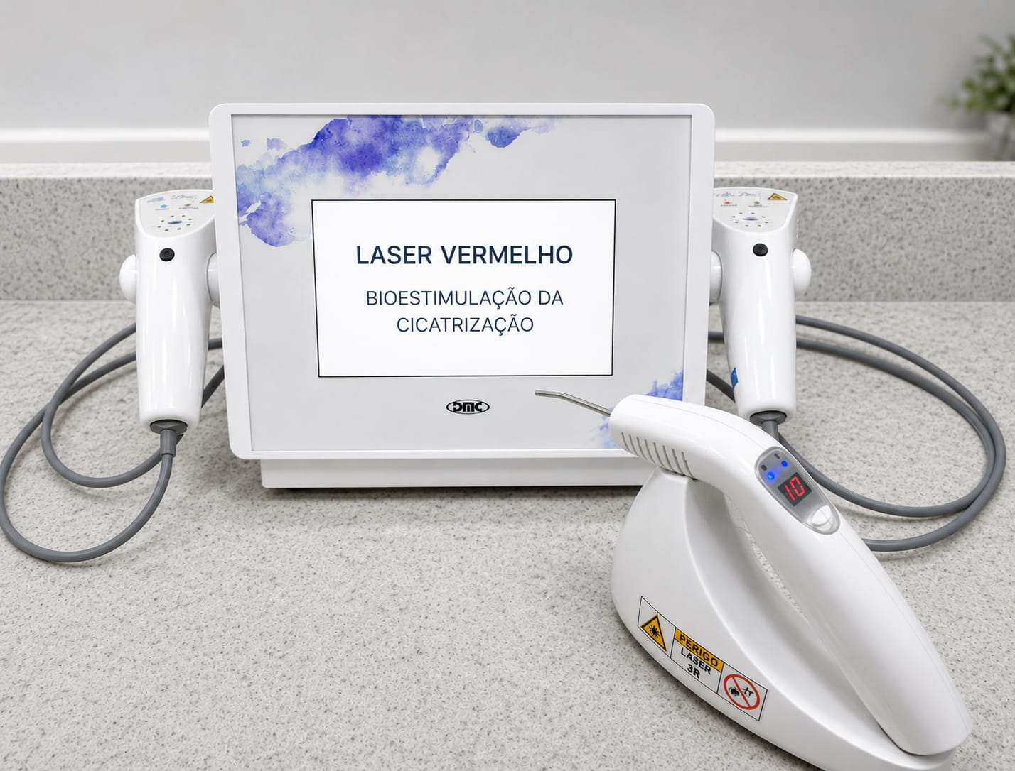Laserterapia, laser vermelho de bioestimulação